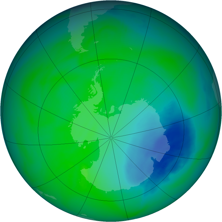 Ozone Map 2005-11-24